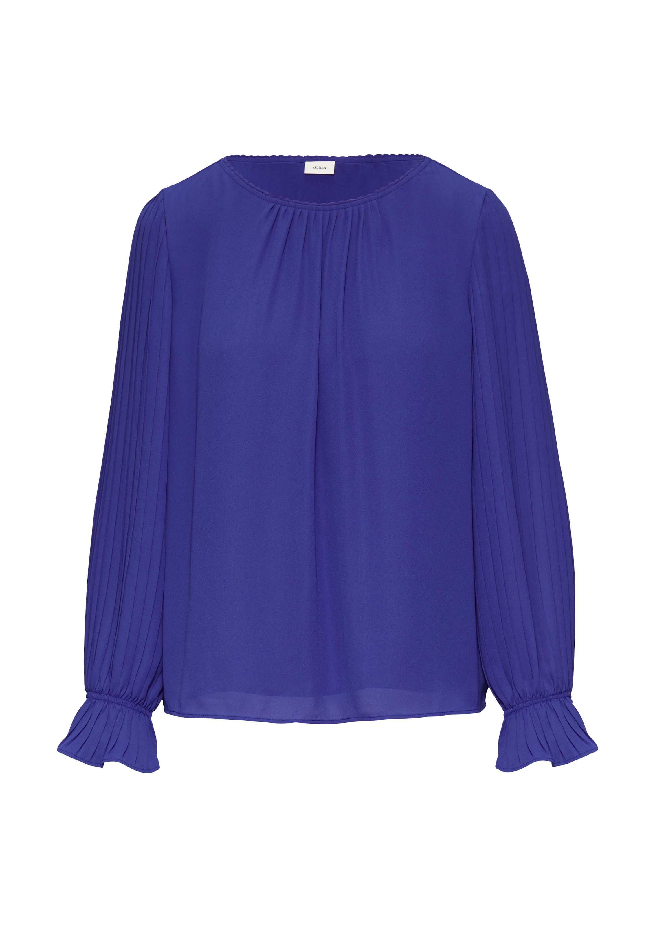 s.Oliver BLACK LABEL Blouse in Blauw: voorkant