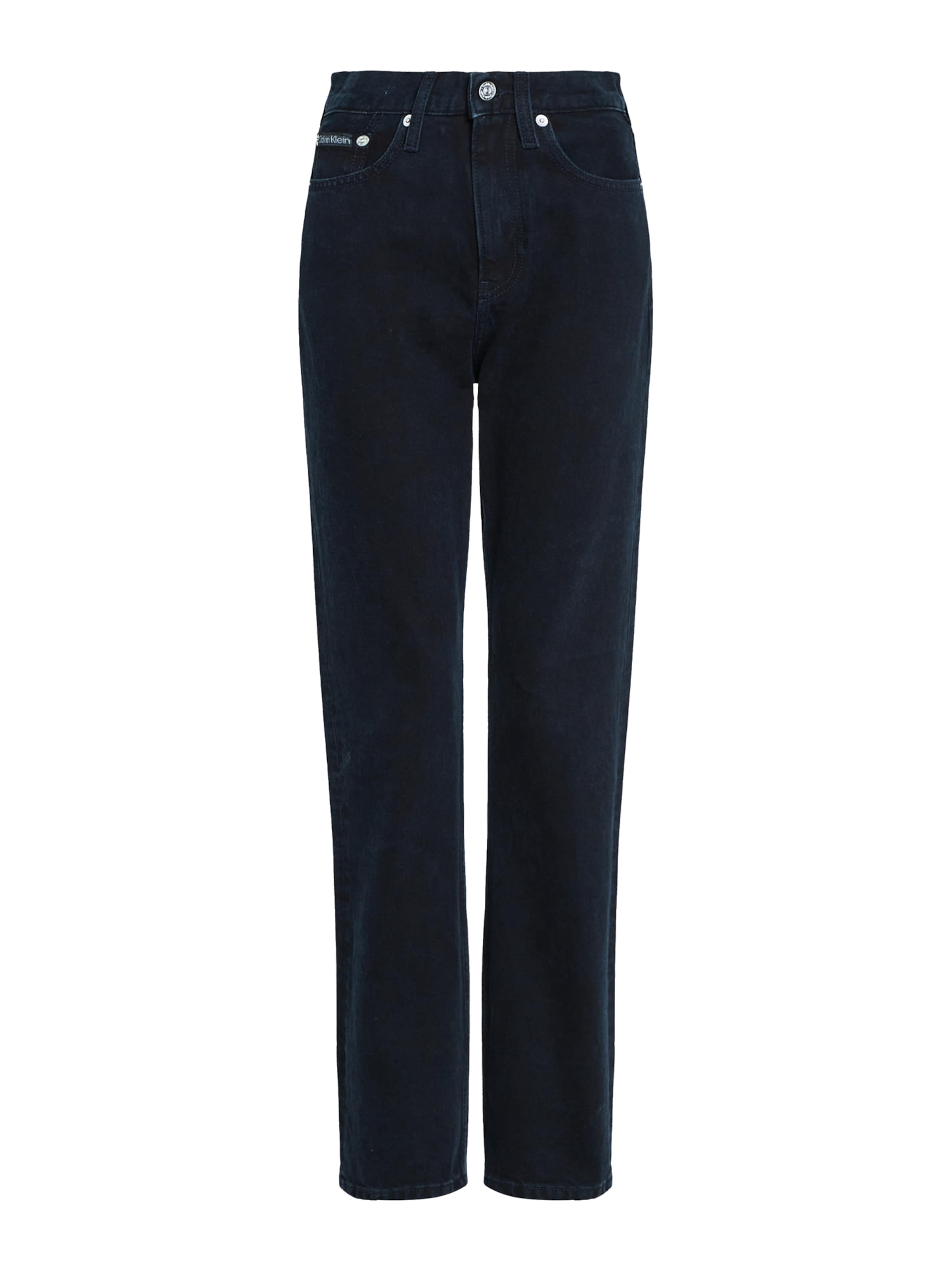 Regular Jean Calvin Klein Jeans en noir : devant