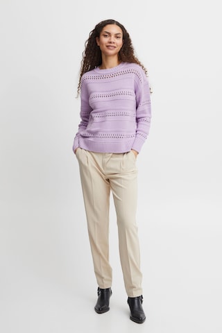 b.young Sweater in Purple