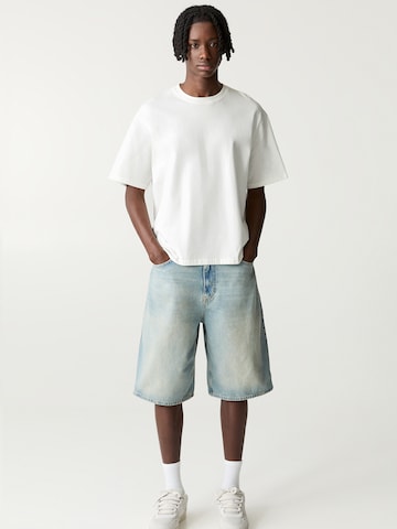 Baggy Jean Pull&Bear en bleu