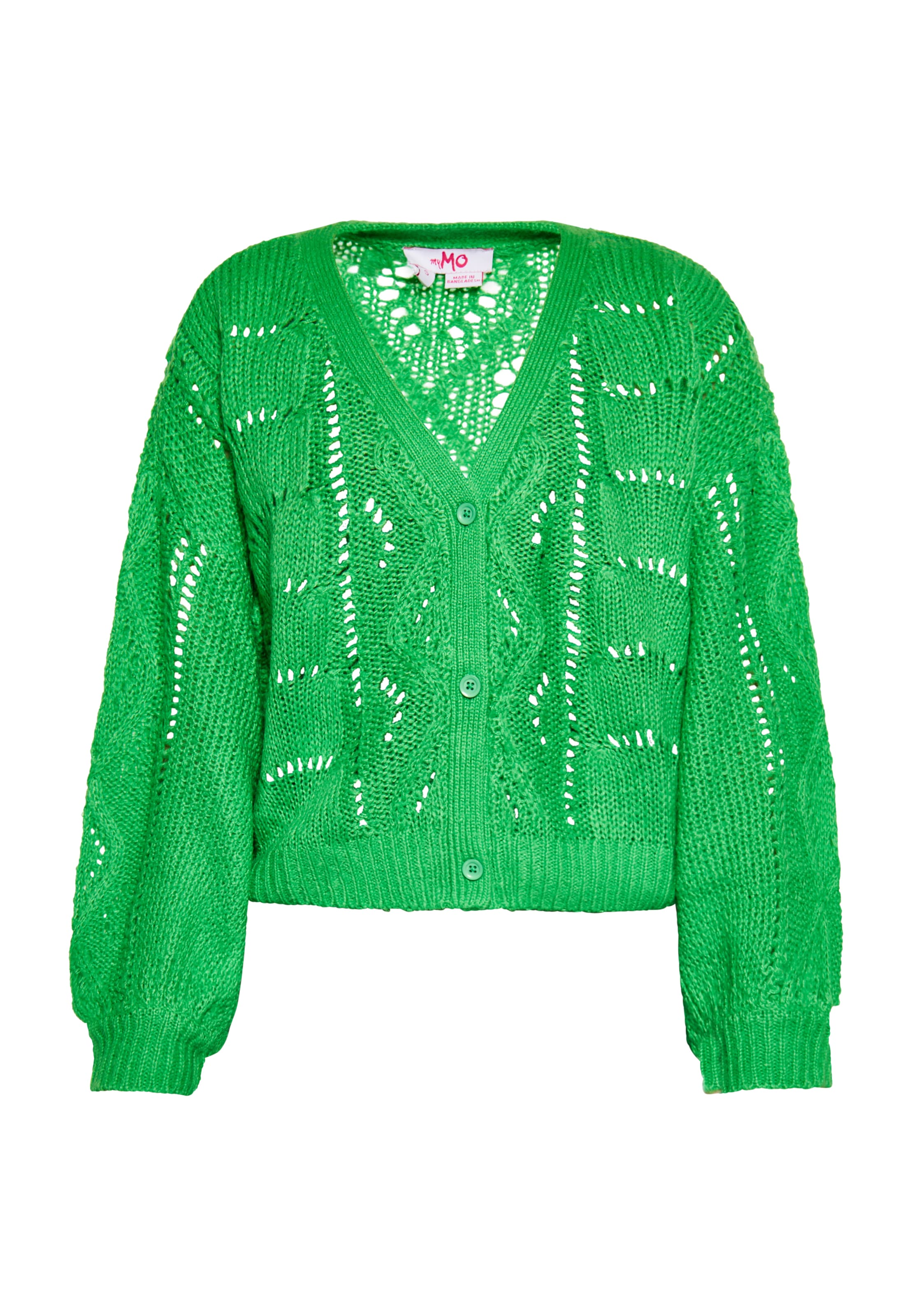 MYMO Kampsun, värv roheline: eest vaates