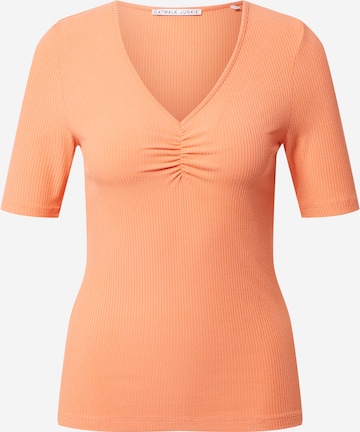 CATWALK JUNKIE Shirt 'LUNA' in Orange: front