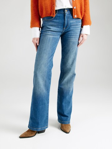 MAX&Co. Flared Jeans 'PASTA' in Blau: Vorderseite
