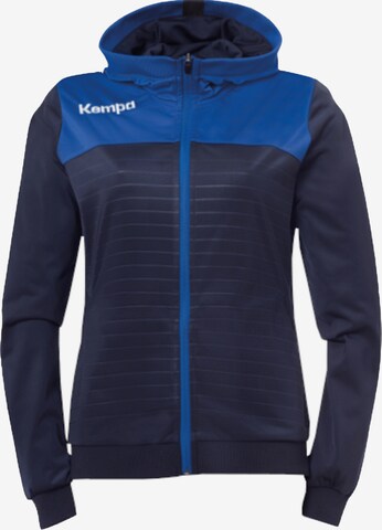 KEMPA Athletic Jacket in Blue: front