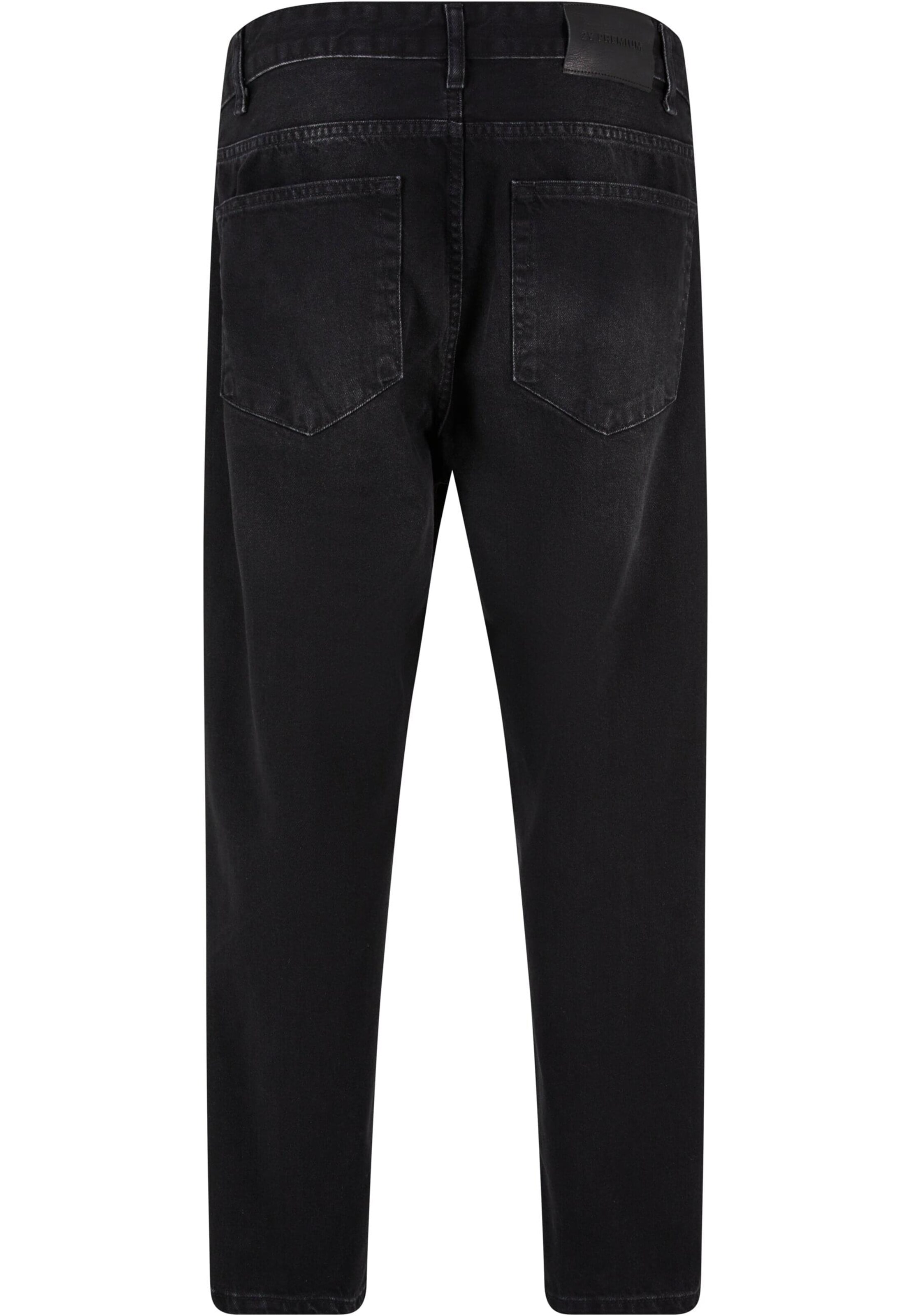 2Y Premium Regular Jeans in Zwart