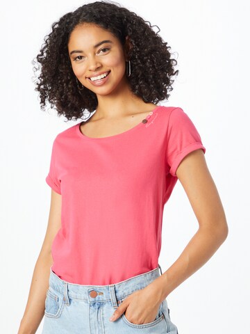 Ragwear Shirt 'FLORAH' in Roze: voorkant