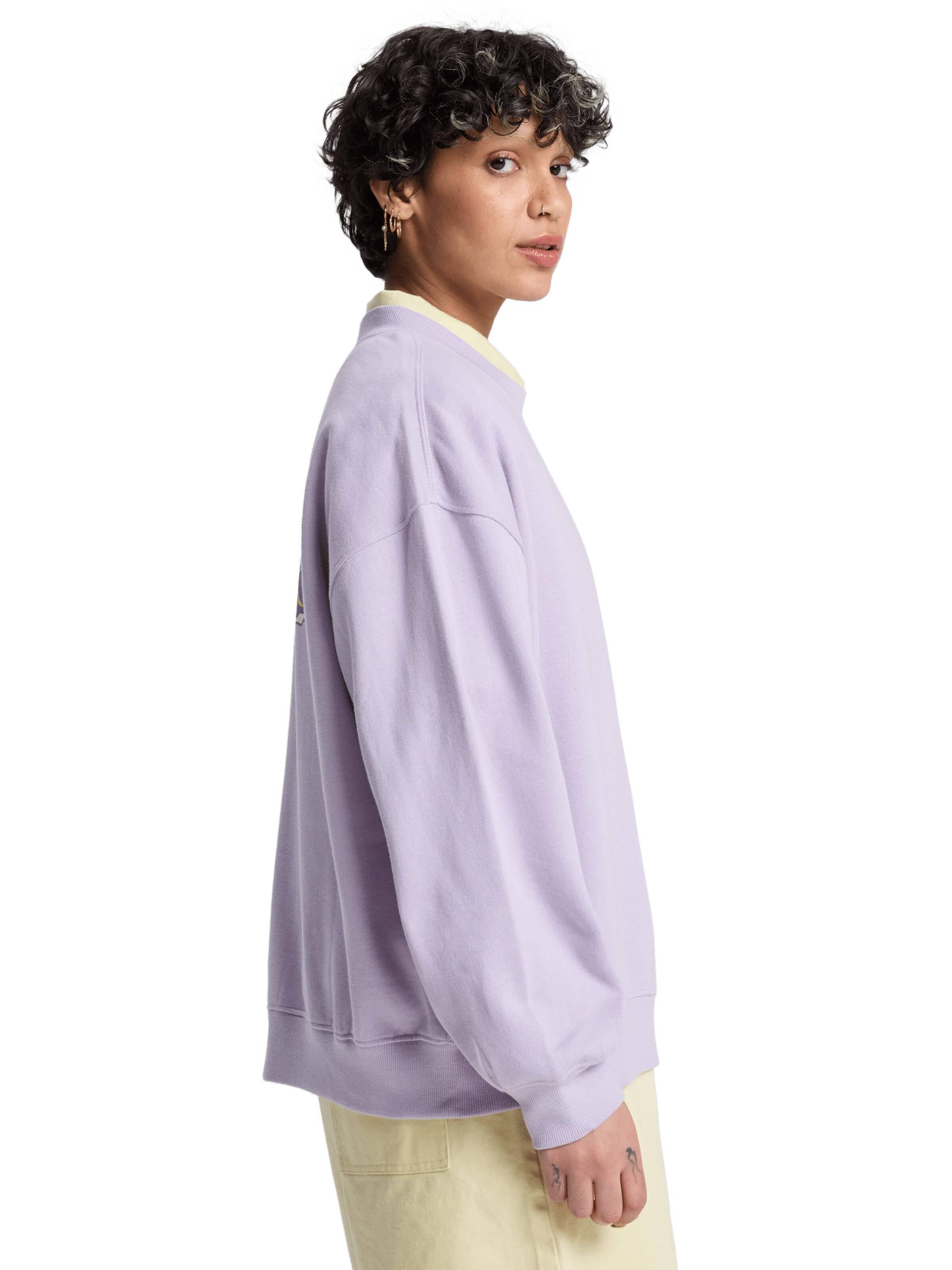 QUIKSILVER Sweatshirt in Lila