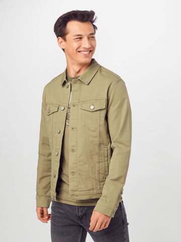 JACK & JONES Tussenjas 'ALVIN' in Groen: voorkant