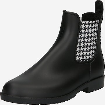 Dockers by Gerli Chelsea Boots in Schwarz: predná strana