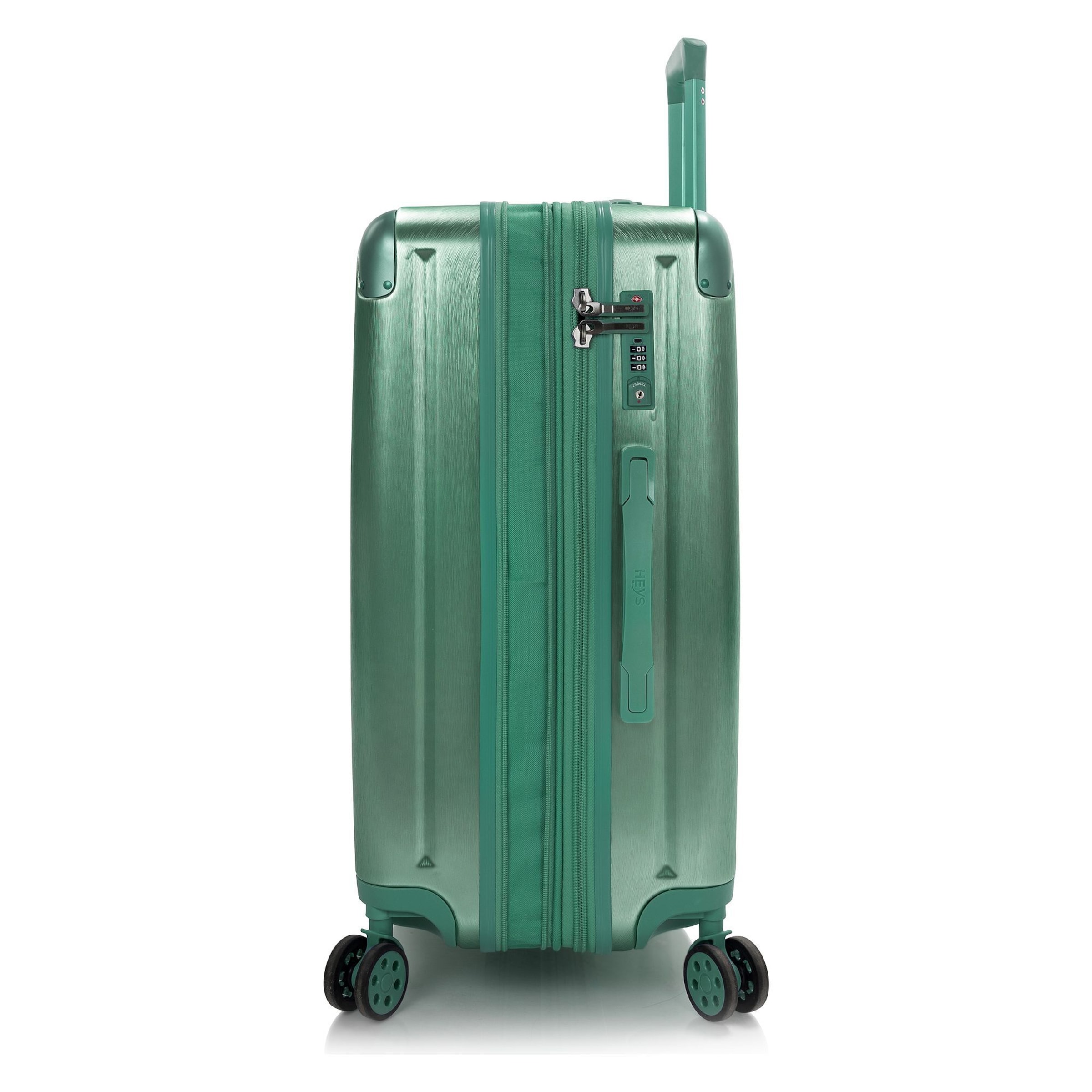 Heys Suitcase Set 'Alumix' in Green