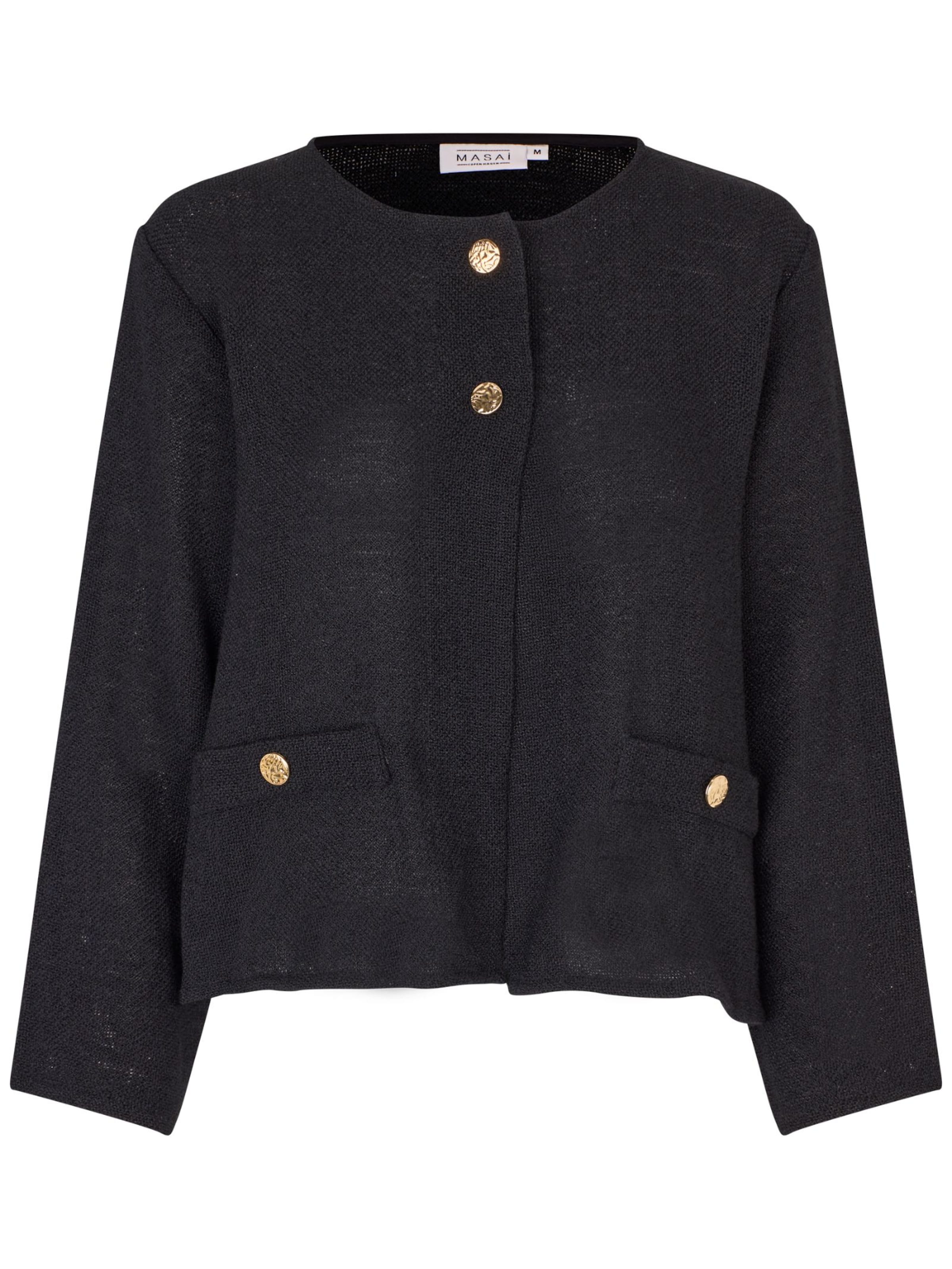 Masai Jacke 'Julithra' in schwarz, Produktansicht