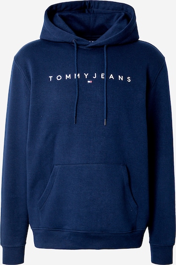 Tommy Jeans Sweater majica u tamno plava / bijela, Pregled proizvoda