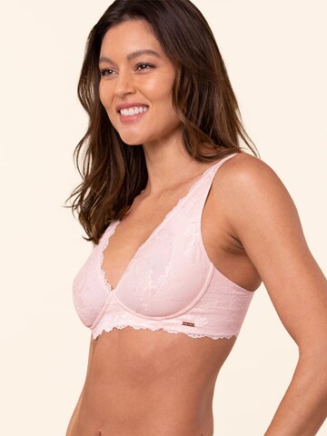 Royal Lounge Intimates Bra ' Royal Dream mit Spitze ' in Pink