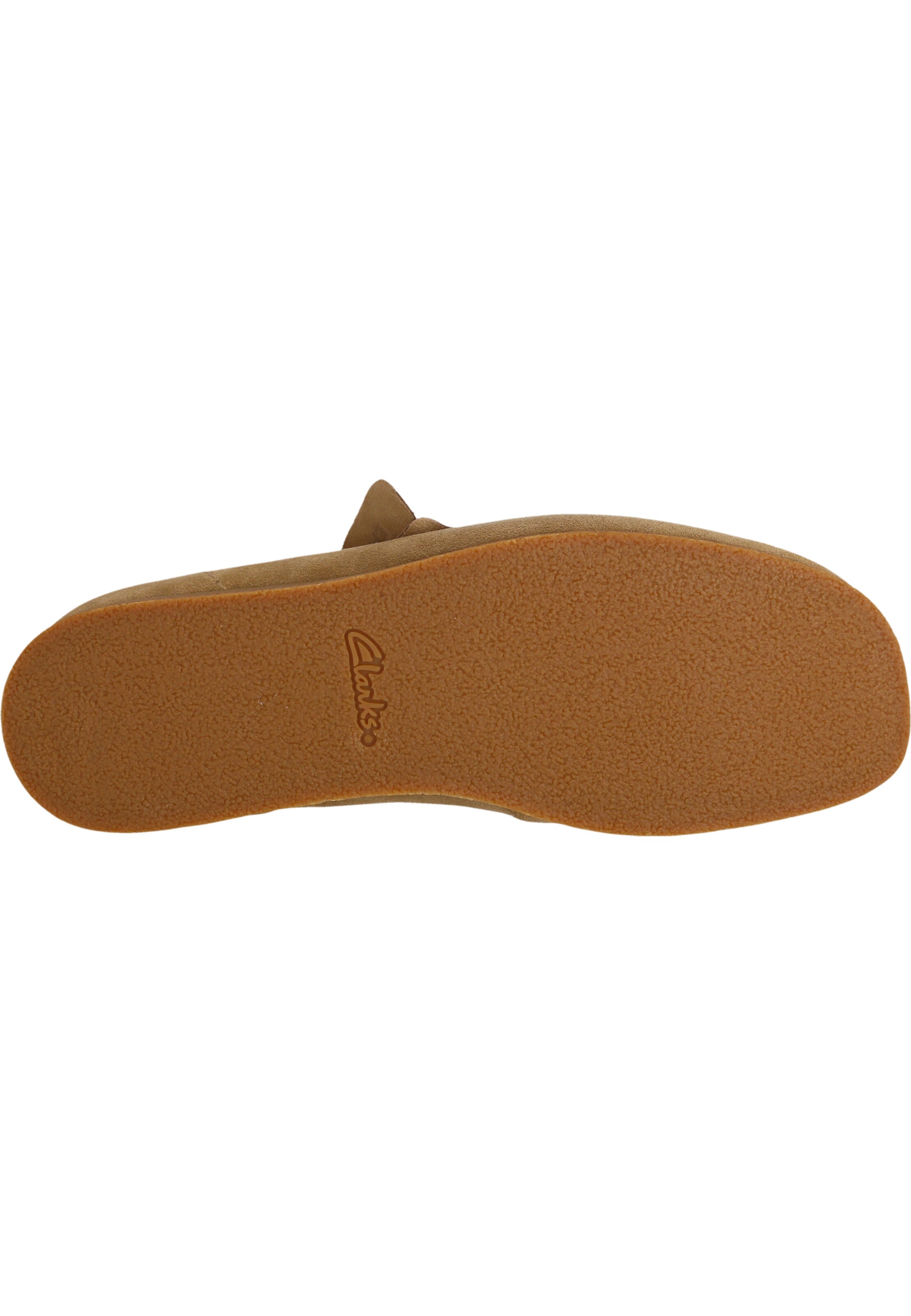 CLARKS - Sapato com atacadores 'Wallabee' em bege