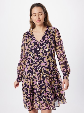 Robe 'Drinza' BOSS Orange en violet : devant