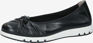 CAPRICE Ballet Flats in Black: front