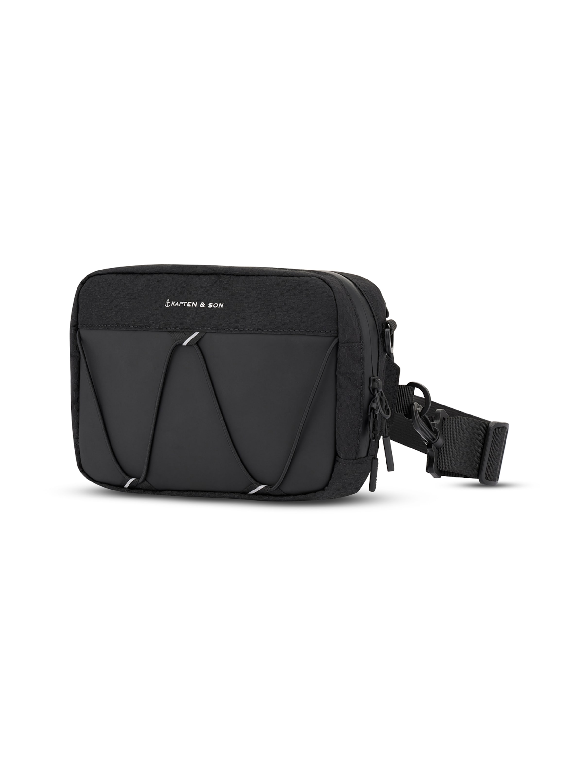 Kapten & Son Taška cez rameno 'Banff' - Čierna