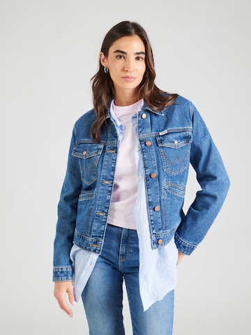 WRANGLER Prechodná bunda 'HERITAGE' - Modrá: predná strana
