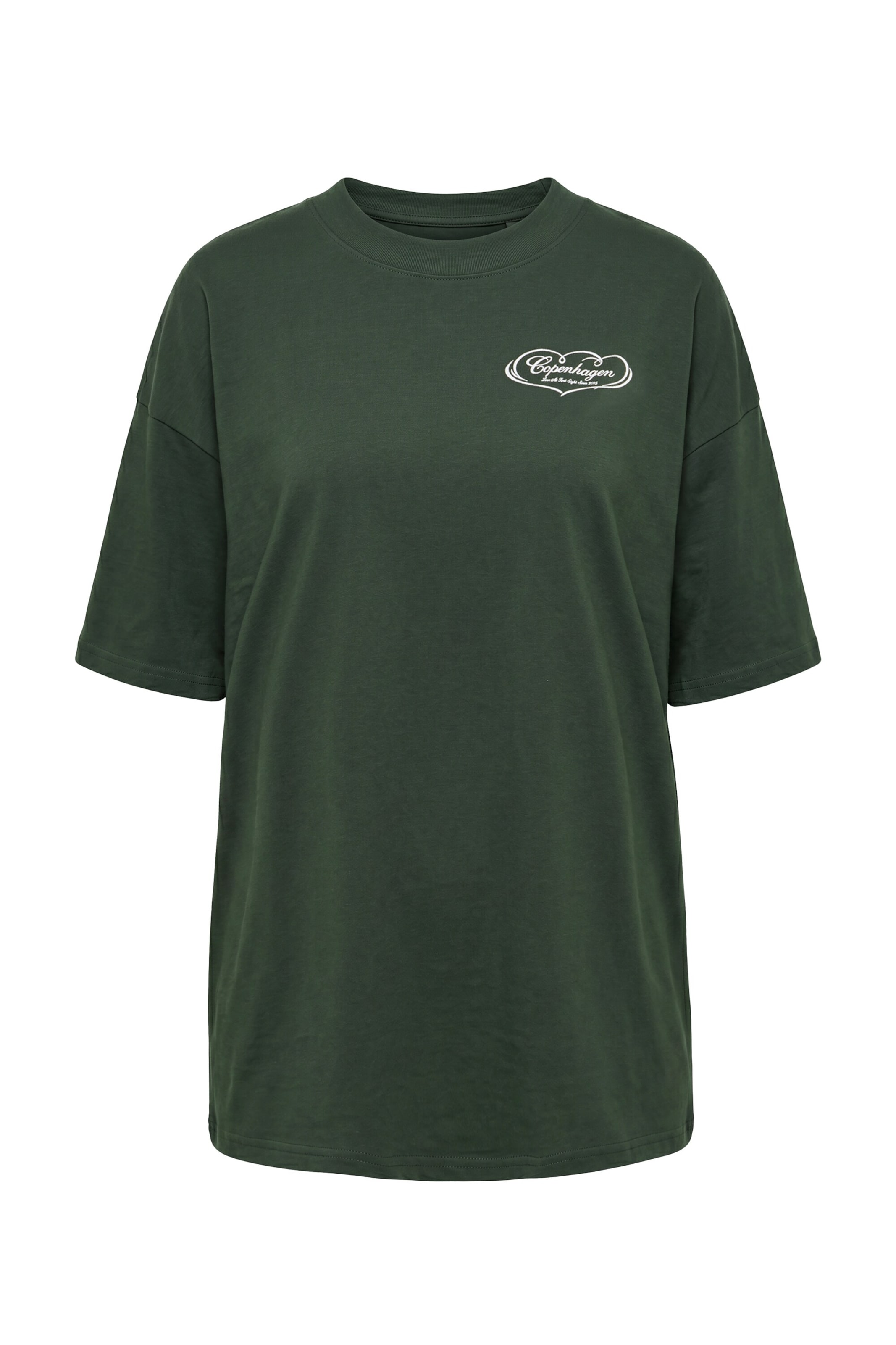 Studio Untold Shirt in M-L in Beige / Dark green, Item view