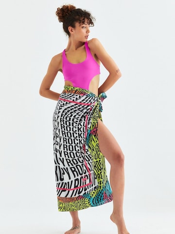 Rockupy Scarf 'Sunny' in Mixed colors: front