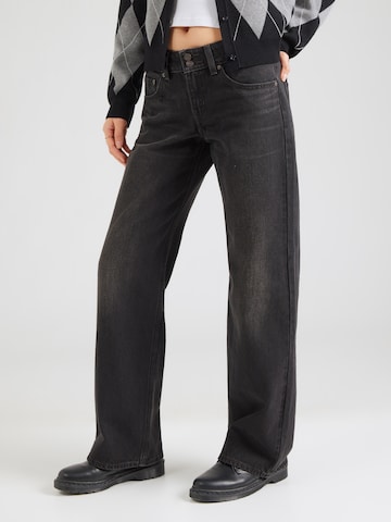 Loosefit Jean 'SUPERLOW LOOSE' LEVI'S ® en noir : devant