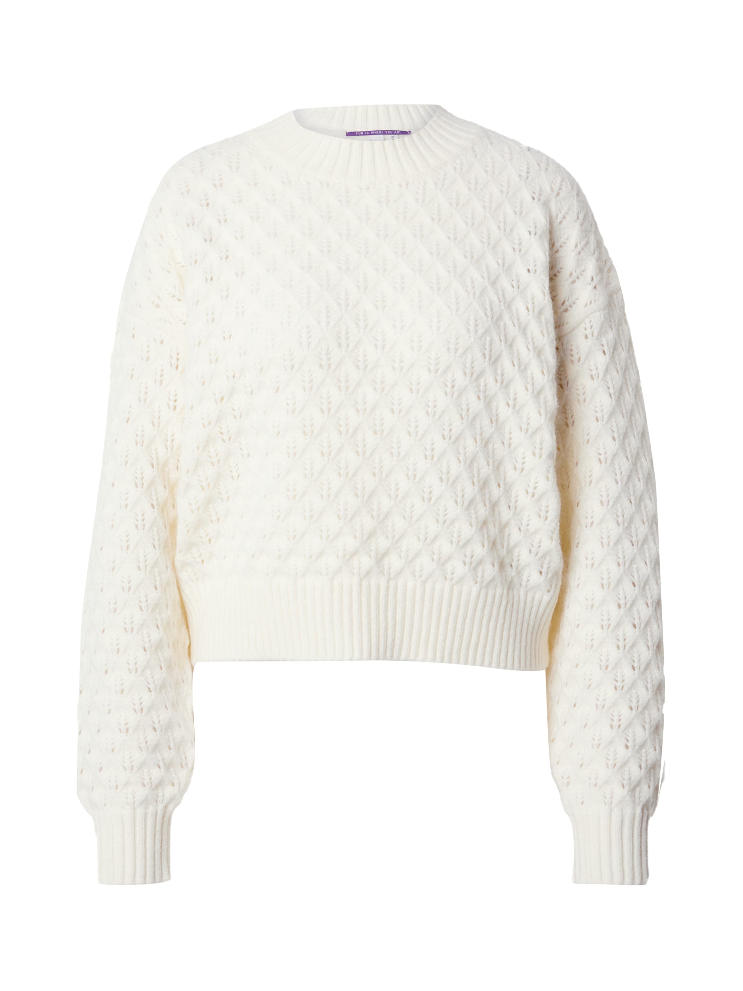 QS Trui in Beige: voorkant