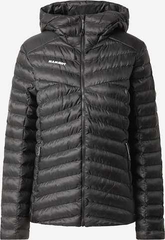 MAMMUT - Casaco outdoor 'Albula' em preto: frente