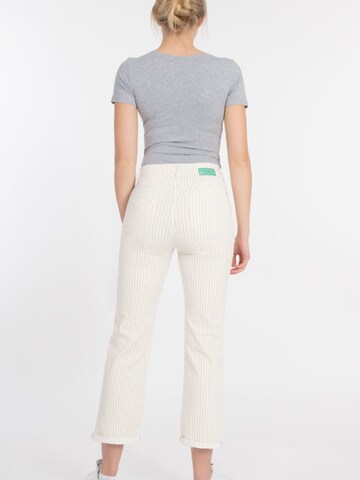 Recover Pants Regular Hose 'Frieda' in Beige