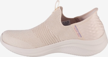 SKECHERS Slip On 'Slip-Ins Ultra Flex 3.0 Smooth Step' in Beige: Vorderseite