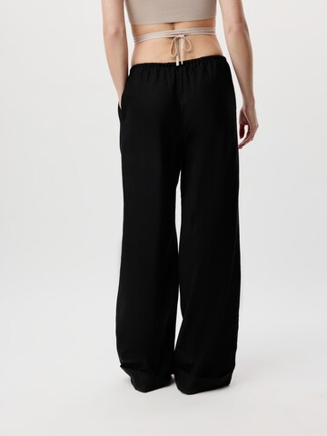 LeGer by Lena Gercke Wide leg Broek 'Effie' in Zwart