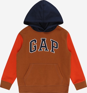 GAP Sweatshirt in Bruin: voorkant