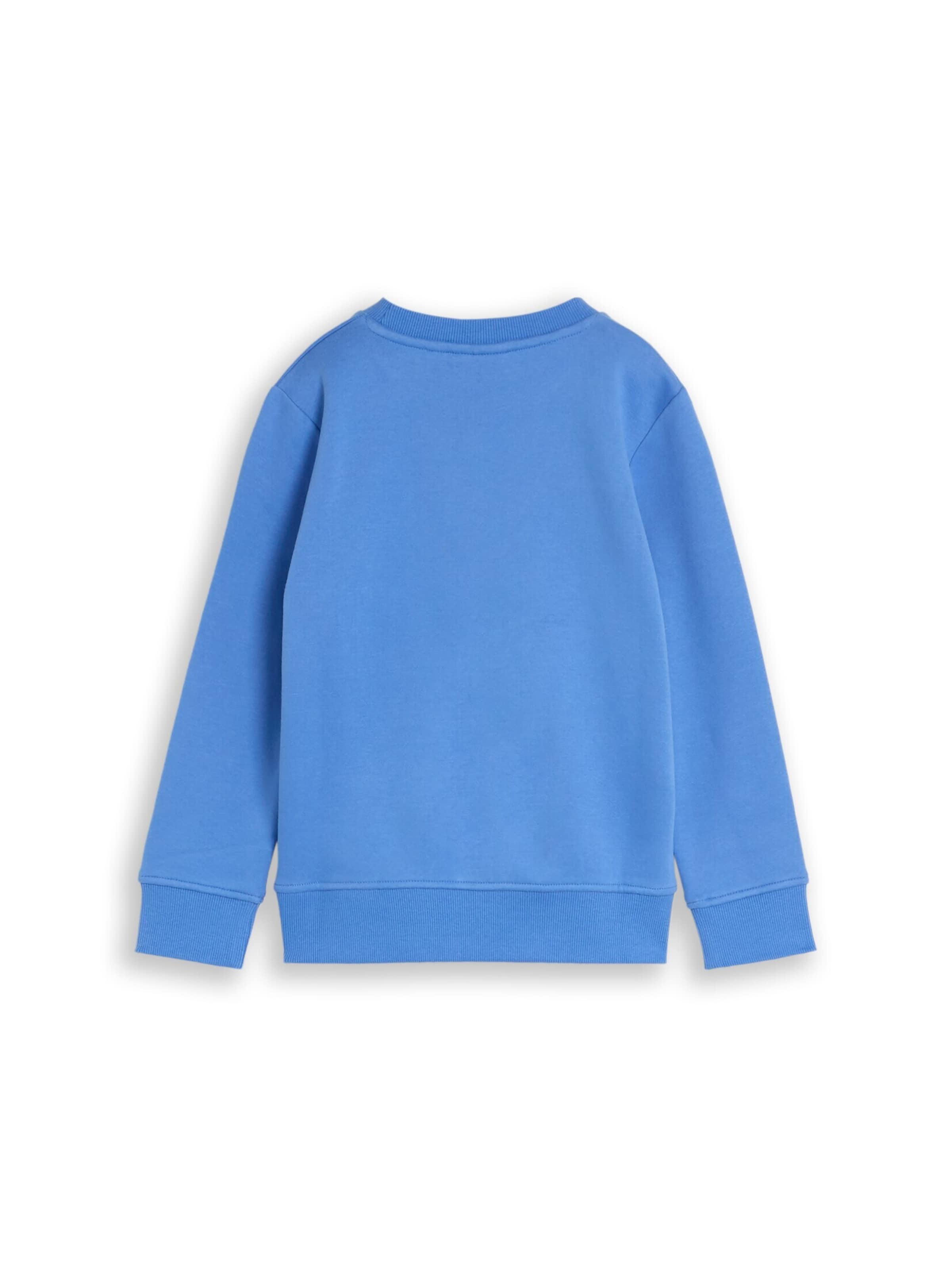 TOM TAILOR Sweatshirt in Blue
