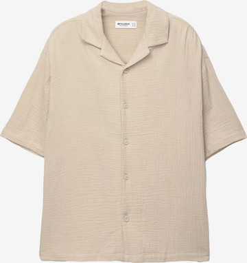 Pull&BearComfort Fit Košulja - bež boja: prednji dio
