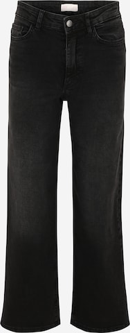 JDY Petite - Pierna ancha Vaquero 'JDYFELINA-FINA' en negro: frente