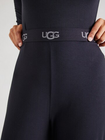 UGG Wide Leg Hose in Schwarz