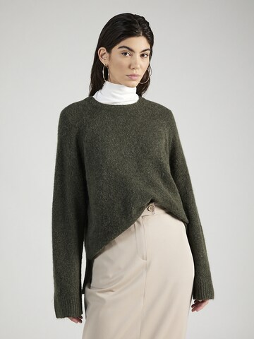 MSCH COPENHAGEN Sweater 'Ceara Hope' in Green: front