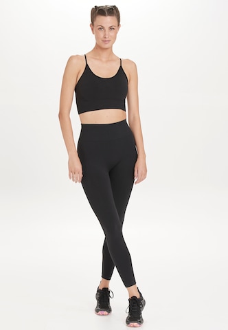 ENDURANCE Skinny Workout Pants 'Maidon' in Black