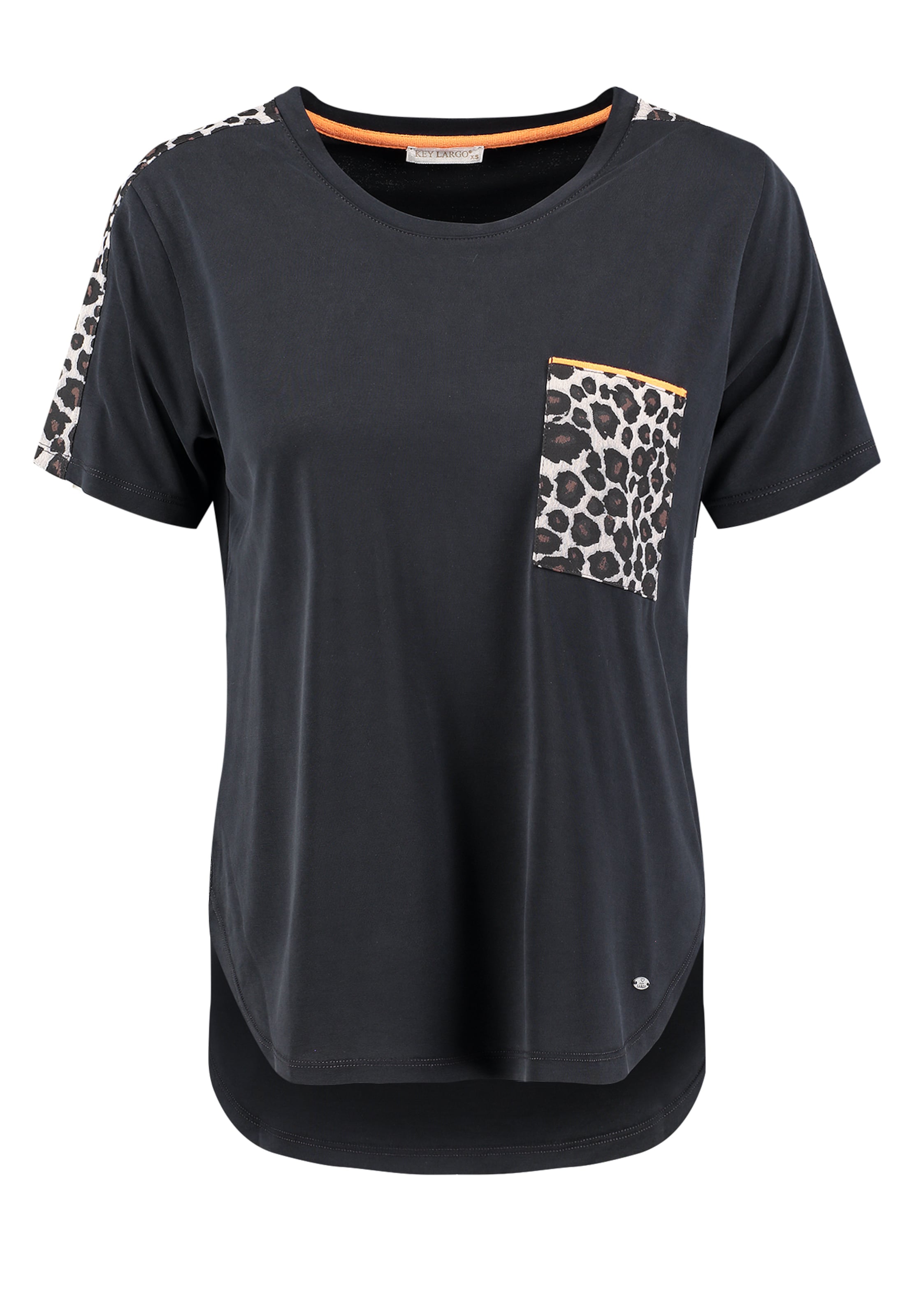 Key Largo Shirts 'Kitty' i sort: forside