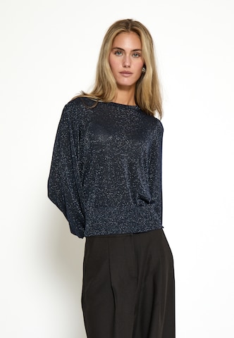 Haut 'MSLiv' minus en bleu : devant