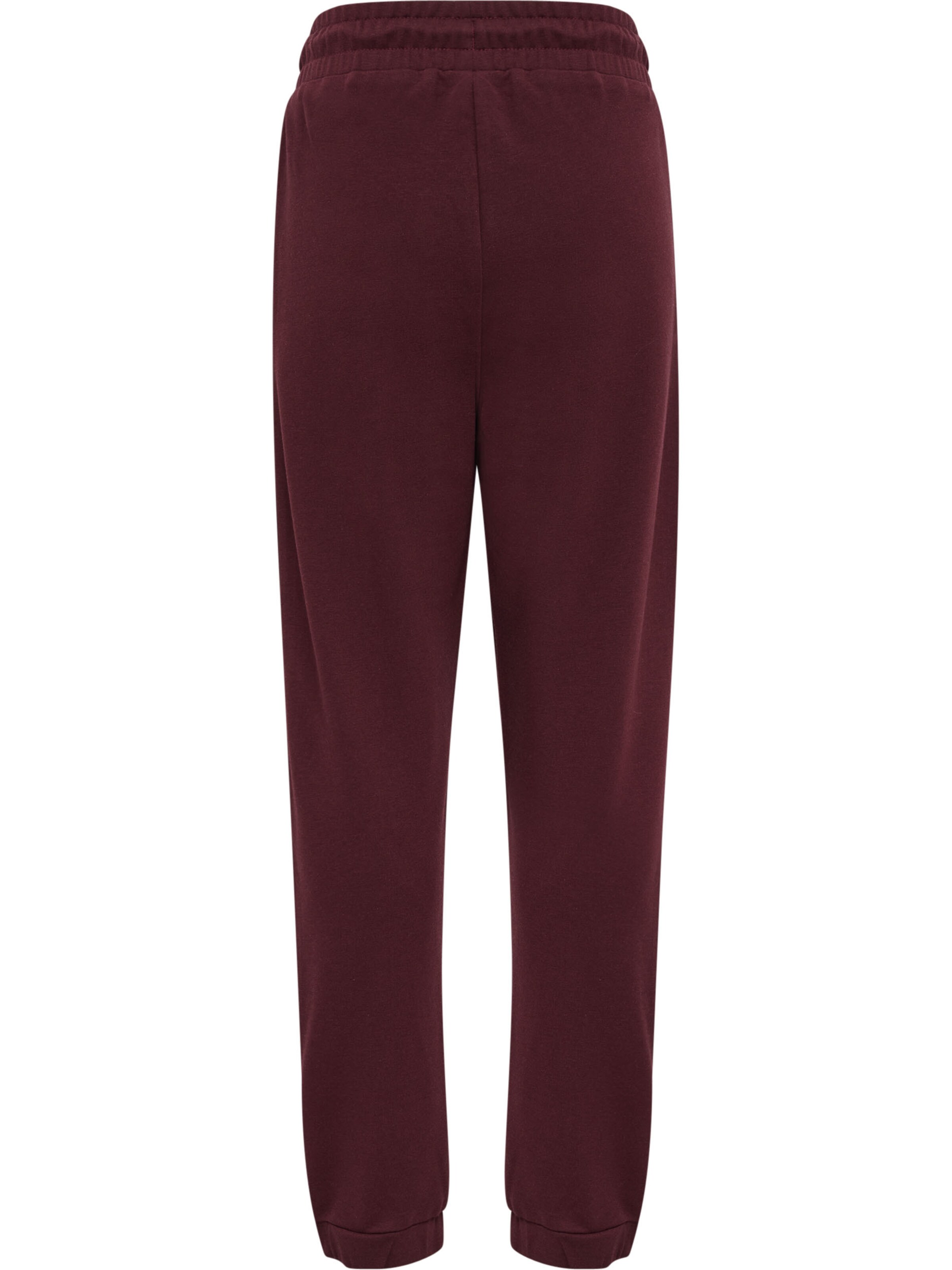 Hummel Tapered Sportsbukser 'Bagga' i rød