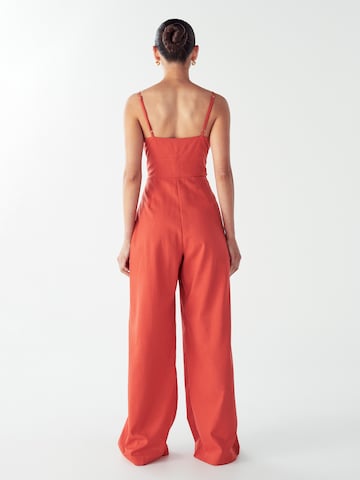 Combinaison Willa en beige : derrière