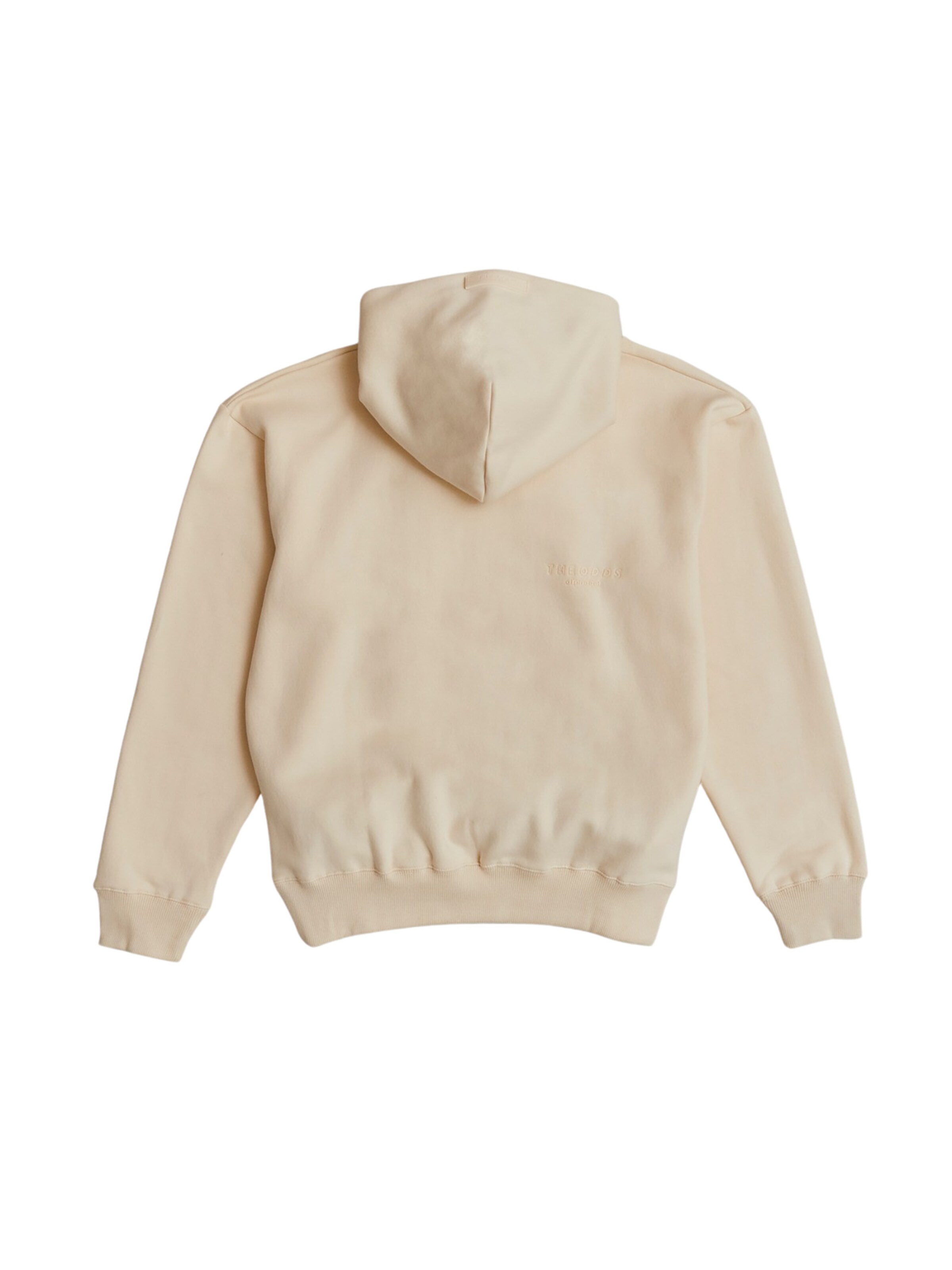THE ODDS Hoodie 'Hoodie/ alphabet' in Beige