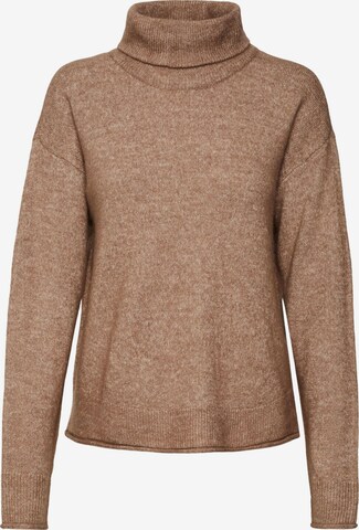 VERO MODA Pullover 'KADEN' in Braun: predná strana