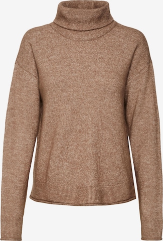 Pull-over 'KADEN' VERO MODA en marron : devant