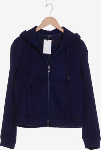HIGH Sweatshirt & Zip-Up Hoodie in S in Blue: front