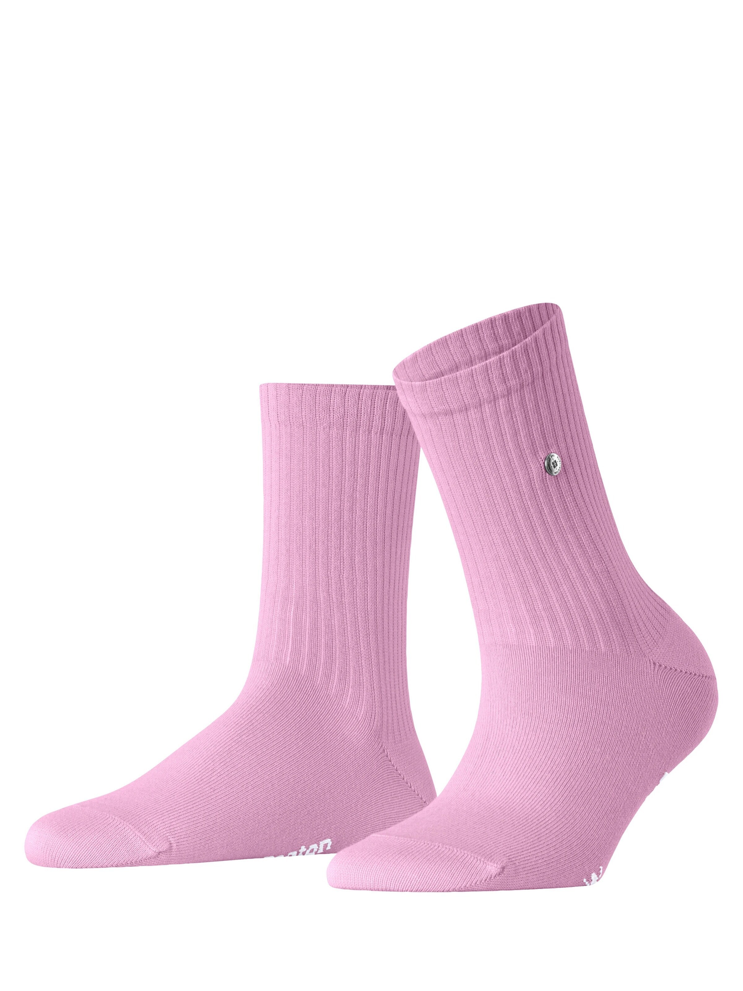 BURLINGTON Socks 'Fleet Street' in Purple: front
