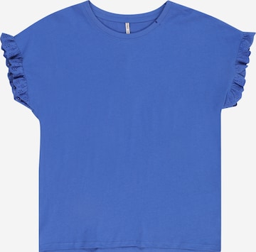 KIDS ONLY Shirt 'Iris' in Blauw: voorkant