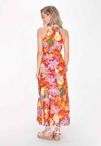 IZIA - Vestido de verão em vermelho