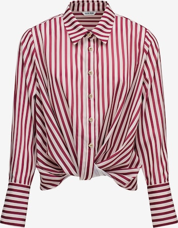 Salsa Jeans Blouse in Rood: voorkant