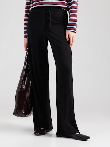 PIECES - Pierna ancha Pantalón 'PCLaya' en negro: frente